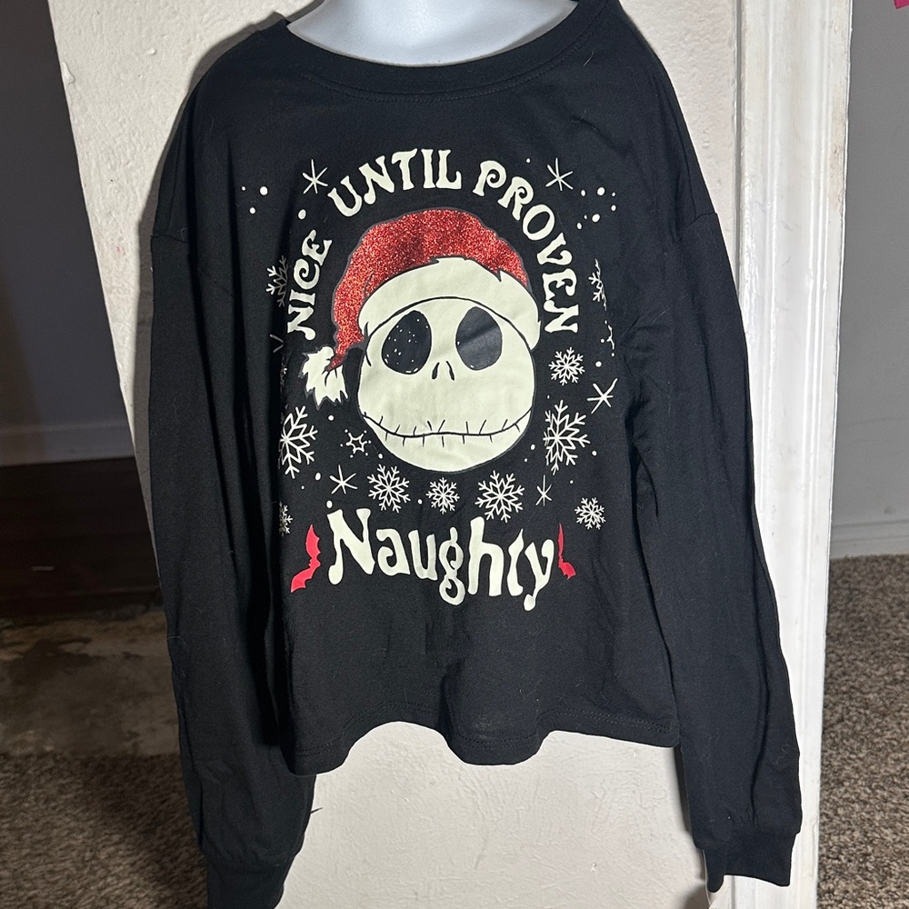 Disney Black Nightmare Before Christmas Sweater